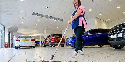 Car Show Room Cleaning